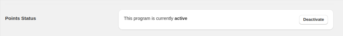 How to Temporarily Deactivate and Reactivate Your Points Program