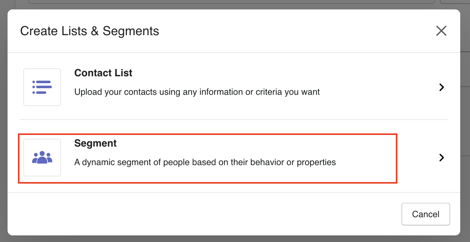 How To Create Segments Based On Email Opened / Clicked?