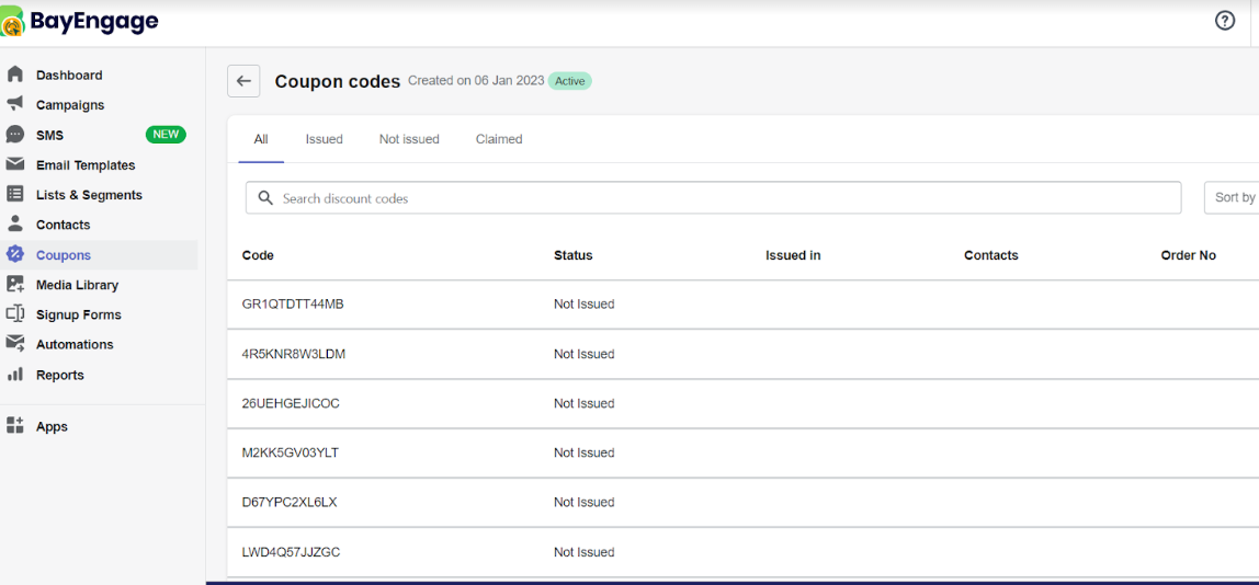 Coupon Usage Report in Detail