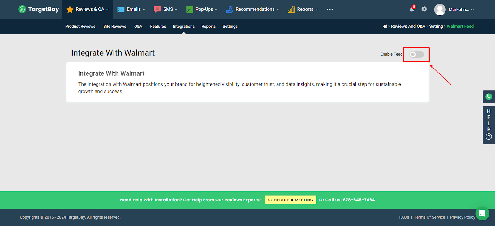 TargetBay: Your Walmart Reviews Syndication Partner