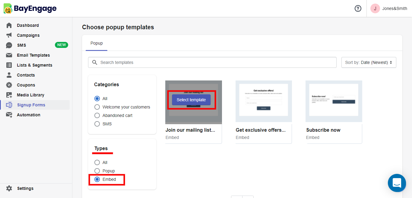 How To Create an Embedded Form?