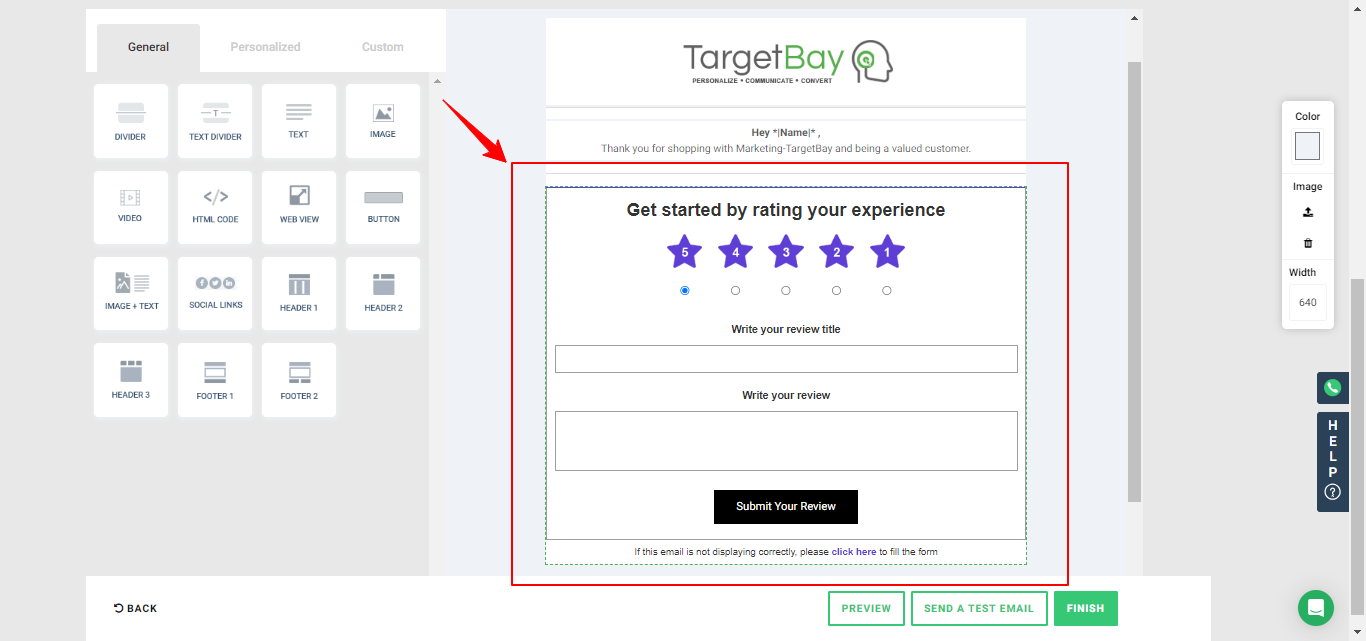 2 in 1 Review Request Email